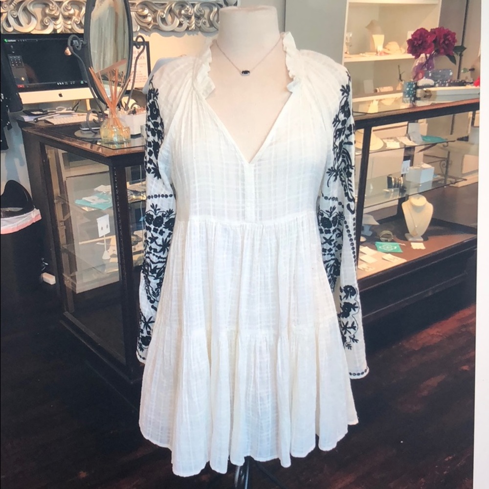 Free people ivory mini OB736060